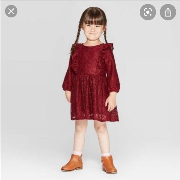 Cat & Jack Lace Dress, Size 4T - Picture 1 of 8
